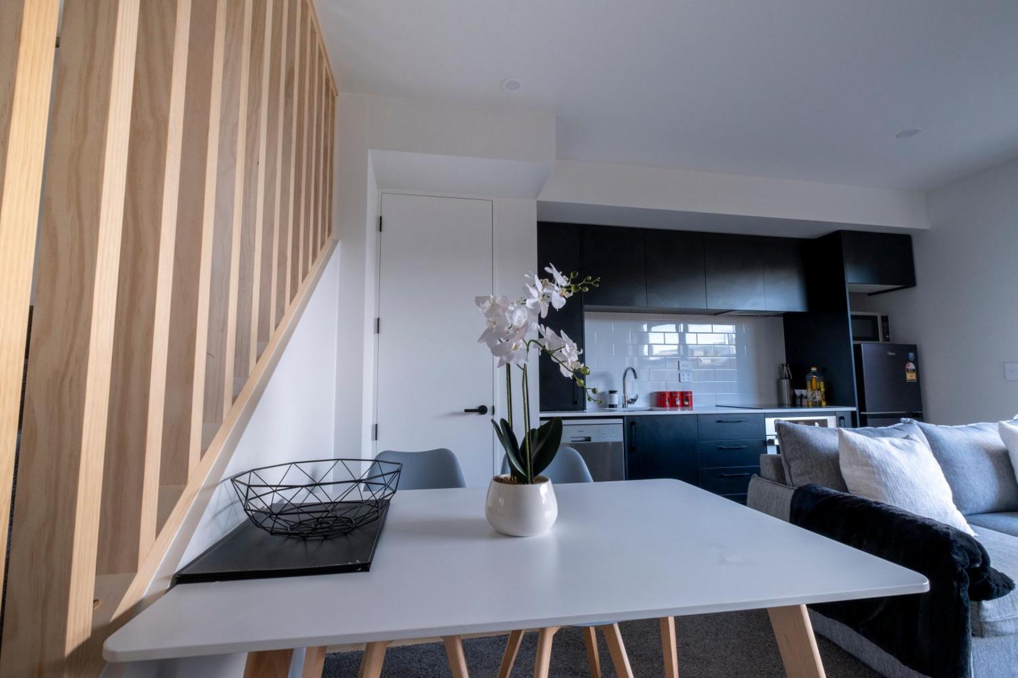 Luxury 2 Bed Townhome In Cbd Christchurch Exterior foto