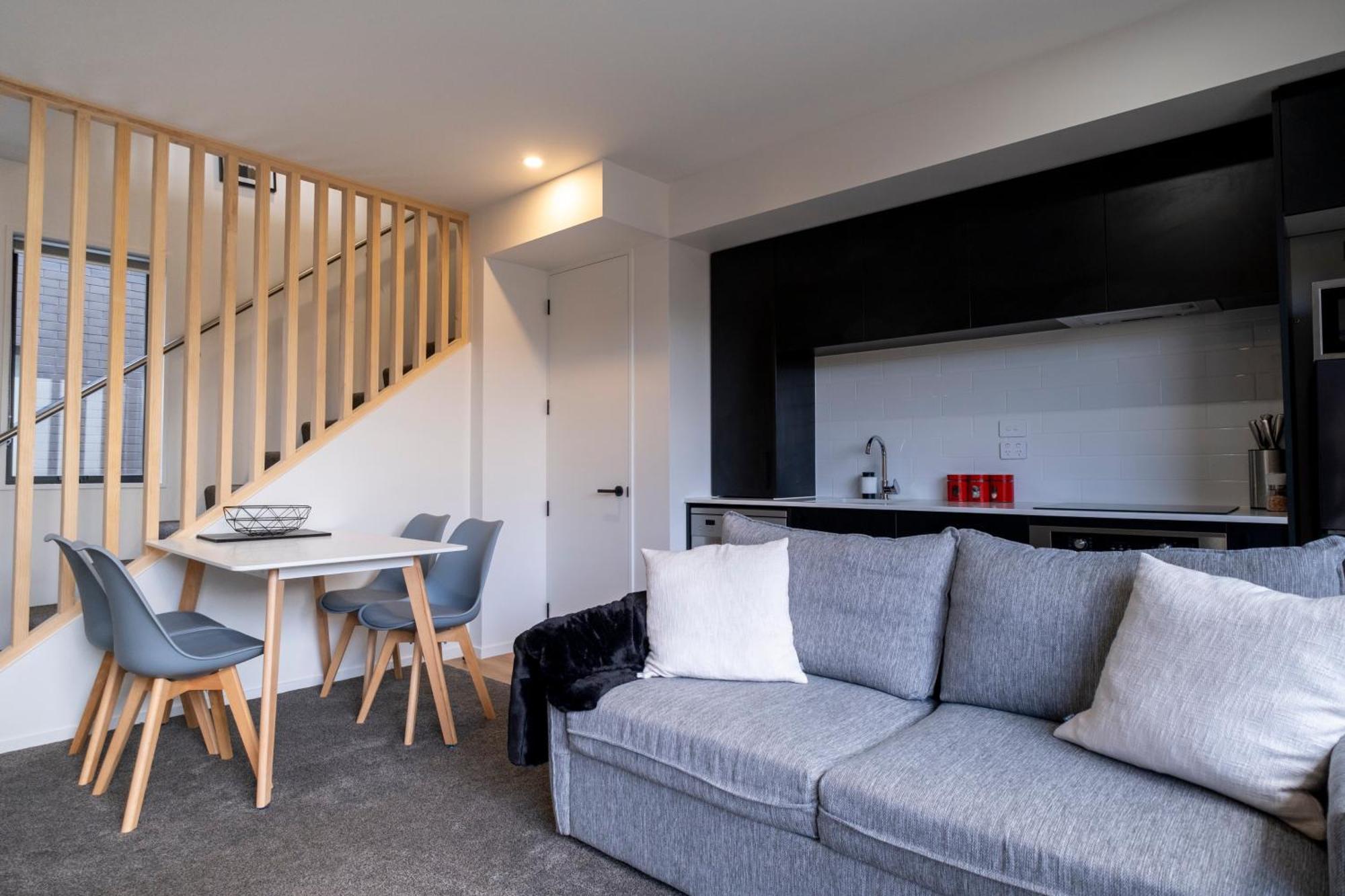 Luxury 2 Bed Townhome In Cbd Christchurch Exterior foto