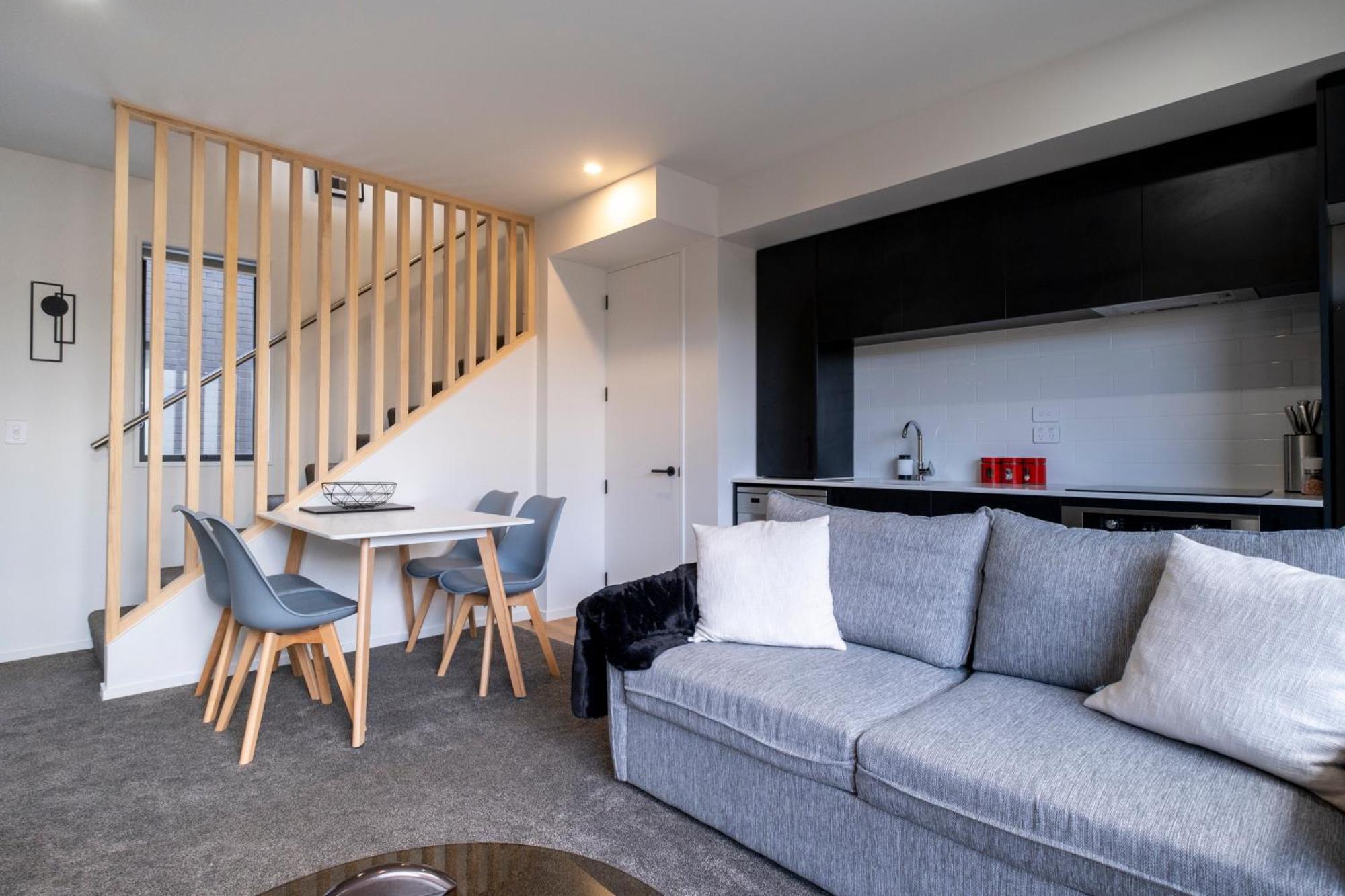 Luxury 2 Bed Townhome In Cbd Christchurch Exterior foto