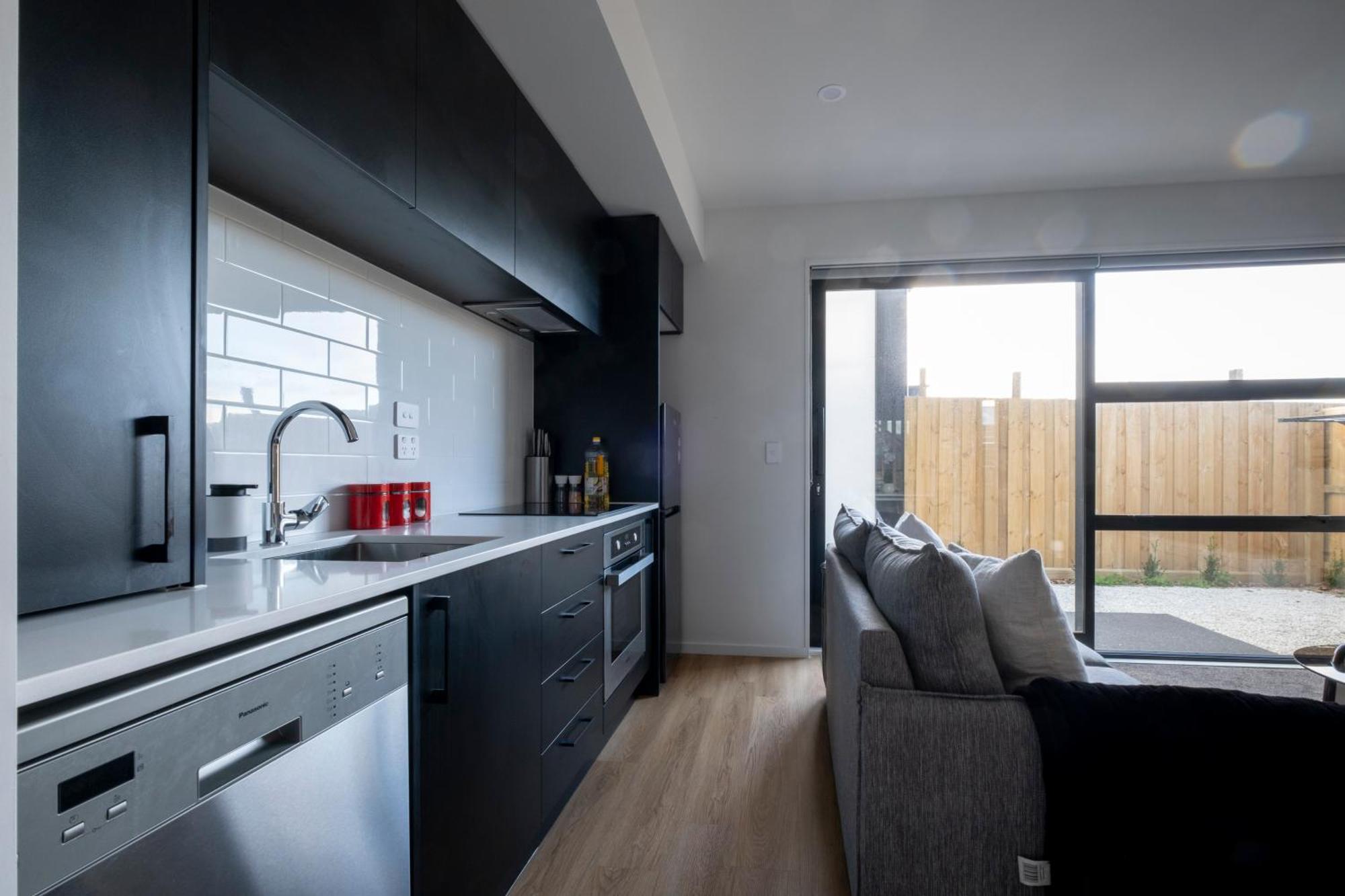 Luxury 2 Bed Townhome In Cbd Christchurch Exterior foto